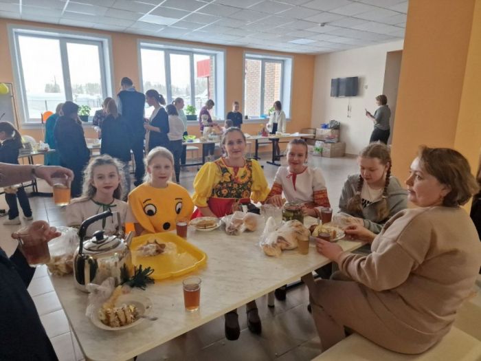 Замечательный народный праздник «Масленица» прошёл в нашем поселке Соцгородок.